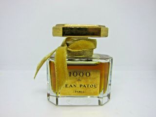 Jean Patou 1000 15 Ml 0.  5 Oz Pure Parfum Perfume 19dec73 - T