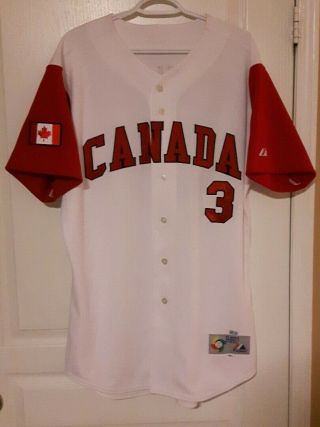 Matt Rogelstad 2006 World Baseball Classic Team Canada Game Jersey