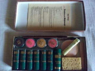 Vintage Complete Bob Kelly Cosmetics / Theatrical Make - Up Kit - Exc