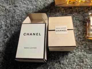 Chanel Perfume Cologne Russian Leather Mini Bottles Boil Des Iles 2