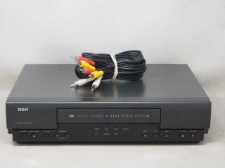 Rca Vr603ahf Vcr Vhs Player/recorder No Remote Great