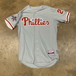 Chase Utley Phillies Majestic Authentic Baseball Jersey 2010 All Star Game