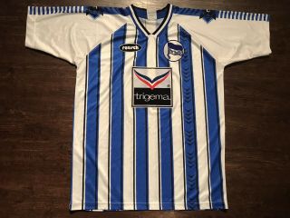 Reusch Hertha Berlin Bsc Shirt 1995/96 Football Jersey Shirt 90s Vtg