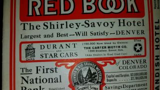 Vintage The Railroad Red Book Denver & Rio Grande Western July 1923 No.  7 3