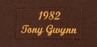 Authentic Mitchell & Ness - 1982 Tony Gwynn (HOF) - Brown Jersey - Size: 48/XL - EUC 3