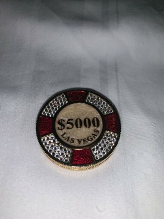 Estée Lauder Solid Perfume Compact $5000 Las Vegas Poker Chip Pleasures