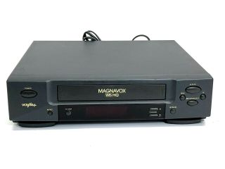 Magnavox Vcr Vhs Video Cassette Player Recorder Rca 4 Head Vrt422at01