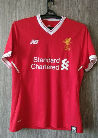 Liverpool Fc Anniversary 125 Years Football Shirt Soccer Jersey Mens Size Xl