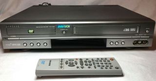 Samsung Dvd - V2000 Vhs Dvd Vcr Player - Recorder Combo W/ Remote Great