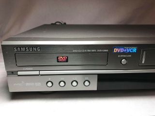 Samsung DVD - V2000 VHS DVD VCR Player - Recorder Combo w/ Remote Great 2