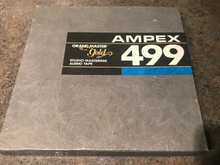 Ampex 499 Grand Master Gold 1/2” X 2500 