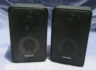Realistic Minimus 7 Speaker Pair 40 - 2030c 40w 2 - Way Black - Japan