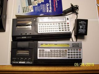 Vintage Trs - 80 Pocket Computers And Casio Fx - 700p