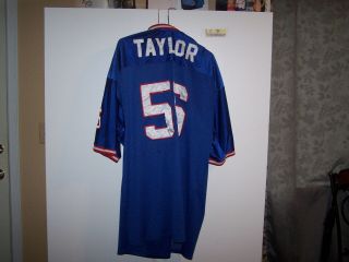 NFL York Giants Lawrence Taylor 56 Throwback Mitchell & Ness Jersey 1981 2