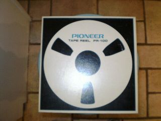 Pioneer Pr - 100 Empty 10 " Tape Reel For 1/4 " Tape With Box