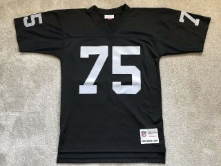 Howie Long Oakland Raiders Mitchell & Ness Nfl Jersey Size 40 Medium