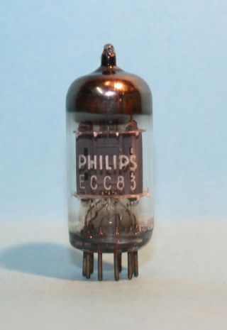 1x Philips Mullard Ecc83 12ax7 Vacuum Tube With Emissions