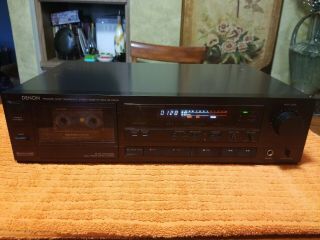 Denon Dr - M10hr Hx Pro 3 Motor Stereo Cassette Tape Deck Player