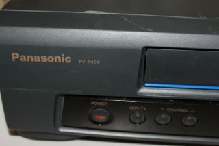 Panasonic OmniVision PV - 7400 4 Head VHS VCR - Tested/Working 2