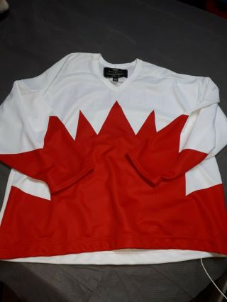 Roger Edwards Mens Xl Team Canada Hockey Jersey Rare 1972 Bobby Orr
