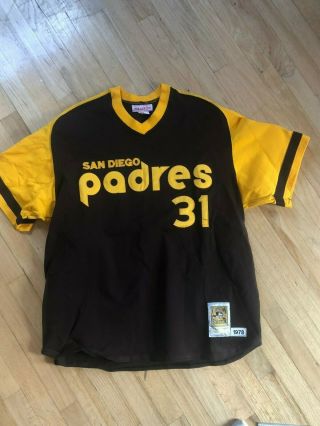 San Diego Padres Dave Winfield 1978 Cooperstown Jersey Mitchell & Ness 2xl 56