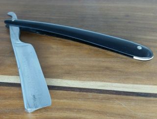 Vintage H Boker Straight Razor Our Unrivaled Extra Hollow Ground 11/16,