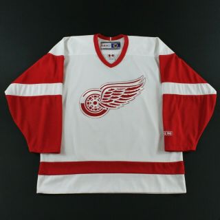 Authentic Detroit Red Wings Large Ccm Jersey Nhl