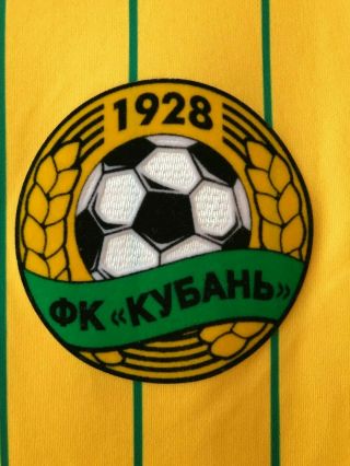 FC Kuban Krasnodar match worn shirt Russian Football Premier League 3