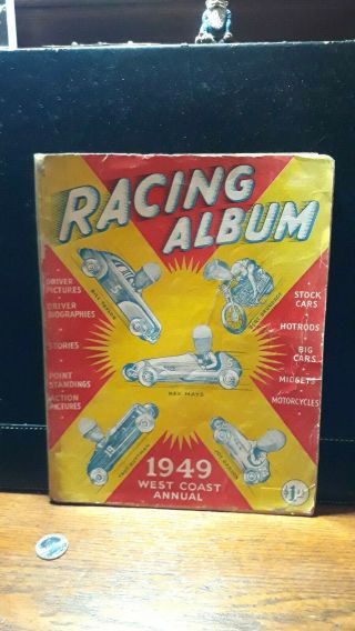 Offy - Scta - El Mirage Dry Lakes Racing - Rat Rod - 1949 West Coast Racing Annual Album