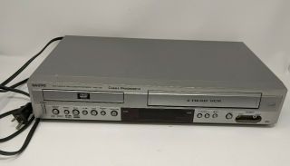 Sanyo Dvw - 7100 Dvd Player & 4 - Head Video Cassette Recorder - No Remote