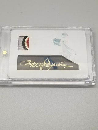 Roger Clemens 1 Of 1 Immaculate Printing Plate 4 Clr Patch On Plate Gold Auto