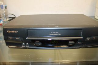 Quasar Vhq - 40m Vcr Video Player & Recorder 4 Heads Vhs