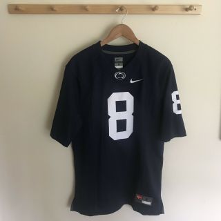 Nike Penn State Nittany Lions Stitched Authentic Football Jersey Men’s Small 8