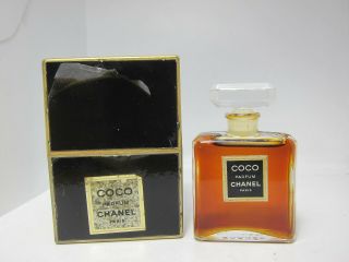 Chanel Coco 15 Ml 0.  5 Oz Pure Parfum Perfume 19dec88 - T