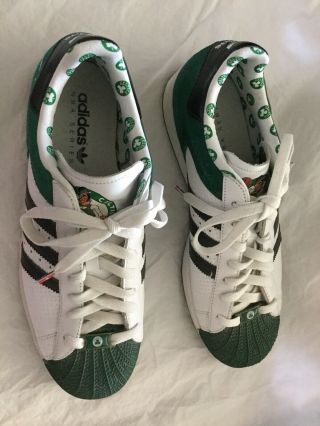 Boston Celtics Lace - Up Adidas Sneakers Men’s Size 10.  5