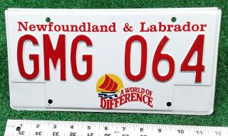 Newfoundland - 1994 Government Vehicle License Plate - Cond.