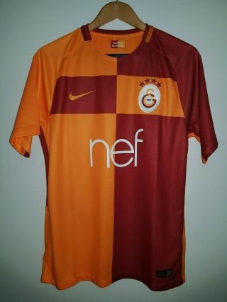 Galatasaray 2017 - 18 Home Jersey Football Shirt Nagatomo 55  M