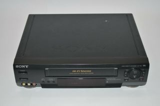 Sony Slv - N50 Vcr Vhs Player Recorder & No Remote