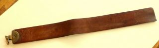 Clydesdale Shell Leather Razor Strop 129a Ready To Go