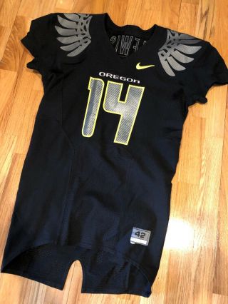 Nike Oregon Ducks Authentic Player Worn Jersey Size 42 L