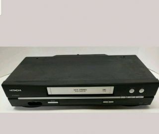 Hitachi Vcr Vhs Player Vt - Fx685a 4 Head Hi - Fi Stereo Vcr Video Cassette Recorder