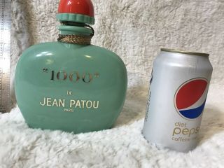 Giant Display Bottle - 1000 De Jean Patou Paris Perfume Bottle,  Factice