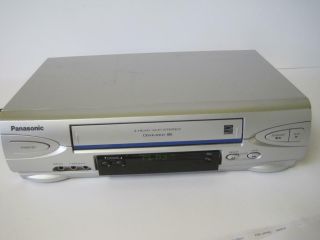 Panasonic 4 - Head Stereo Vhs Vcr Player Recorder Model Pv - V4524s No Remote