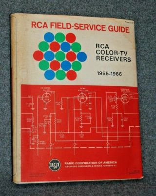 RCA Color TV Receivers FIELD SERVICE GUIDE 1955 - 1966 2