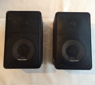 Realistic Minimus - 7 Speakers  Pair Black Made In Japan