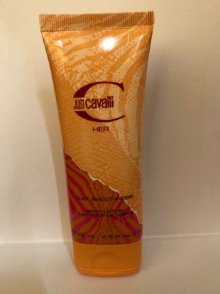 Discontinued Just Cavalli Her Perfumed Body Lotion 50 Ml Left For Women