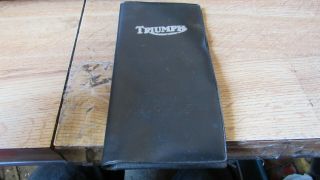 1974 Triumph Motorcycle Product Data Book Pamphlet