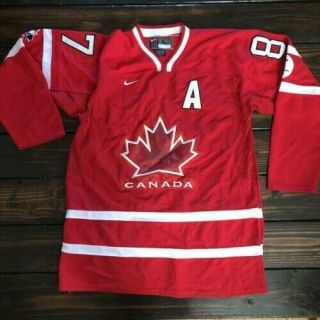 Nike Sidney Crosby 2010 Olympics Team Canada Away Hockey Jersey Size Large