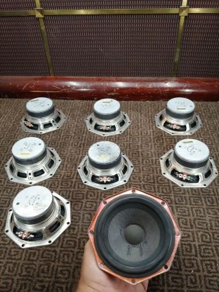 Pair Phillips Ad 5060/w8 Midrange Speakers Made In Holland 4 Pairs Available