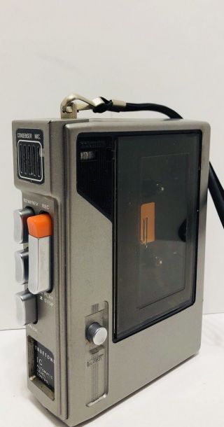 Vintage Voice Recorder Cassette Tape Player Truetone Ic Automatic Level Control